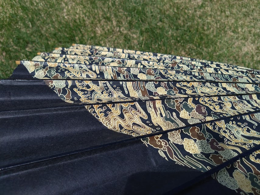 Men's Navy Blue Happy Wave