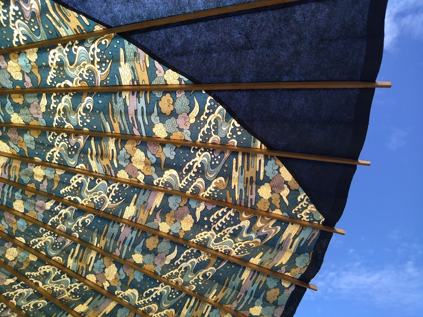 Men's Navy Blue Happy Wave