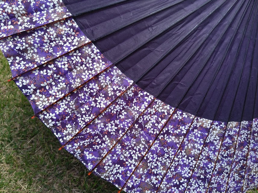 45 Purple background Tsukiyado small flower