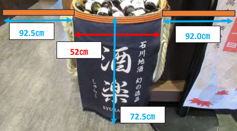 酒楽 前掛け