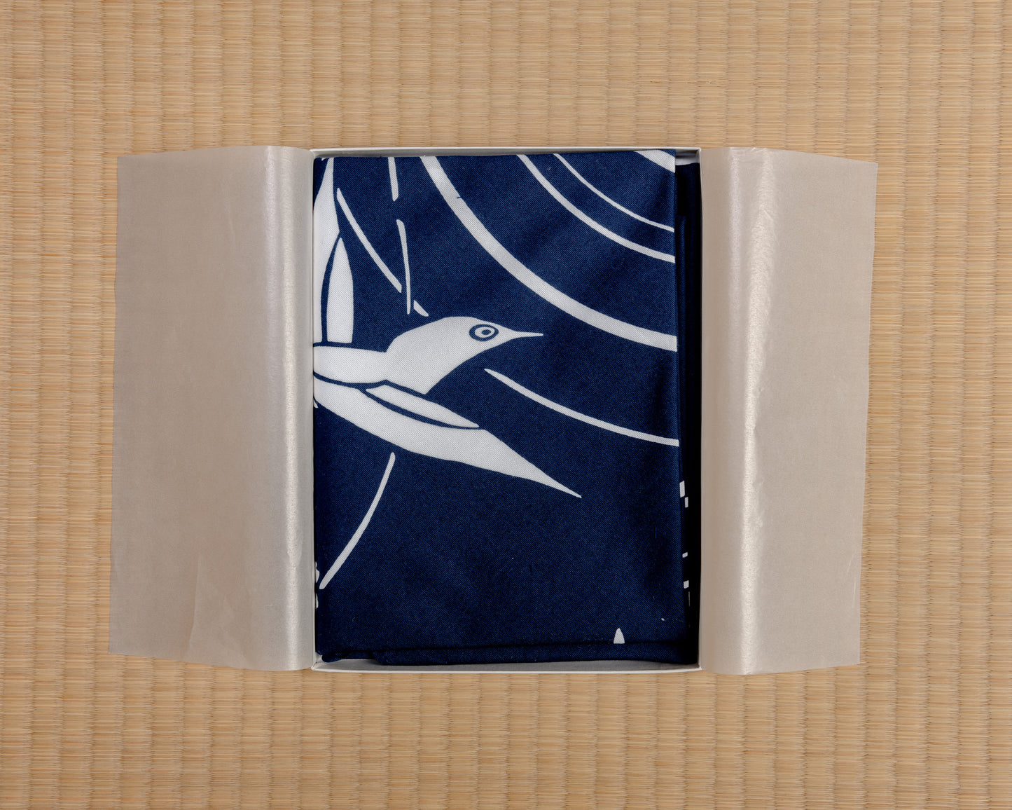 Living National Treasure Shogyo Oba Furoshiki Kaga dyed