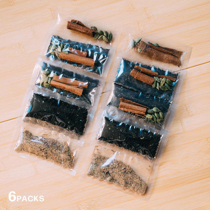 "Chai Spice Pack" 6 packs