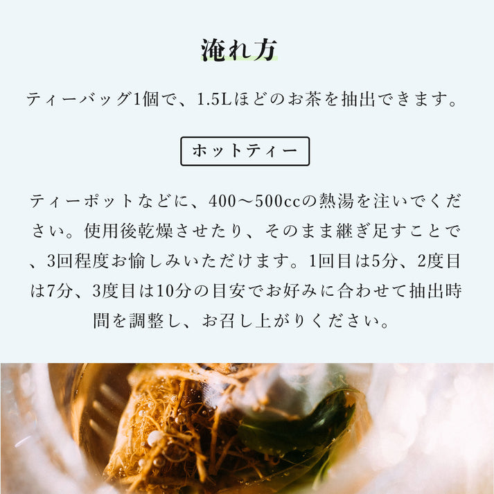 "Vetiver Tea Symphony No.2" 5 pieces