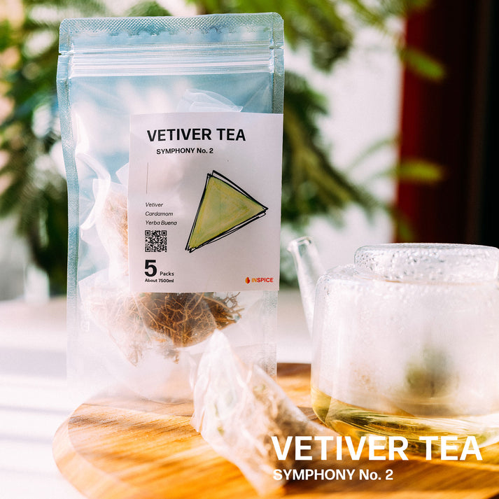 "Vetiver Tea Symphony No.2" 5 pieces