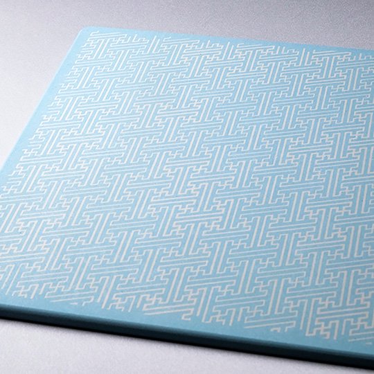 Diatomaceous Earth Bath Mat Japanese Pattern