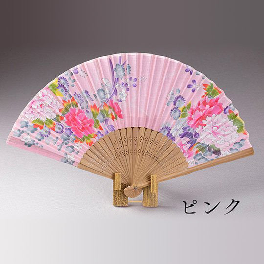 Kaga Yuzen Fan Peony