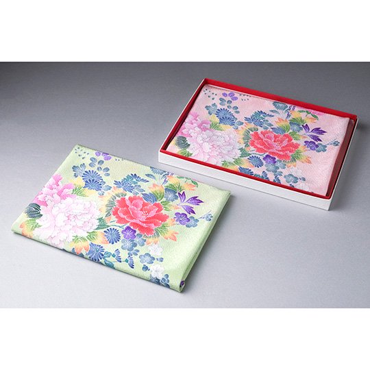 Kaga Yuzen Furoshiki Peony