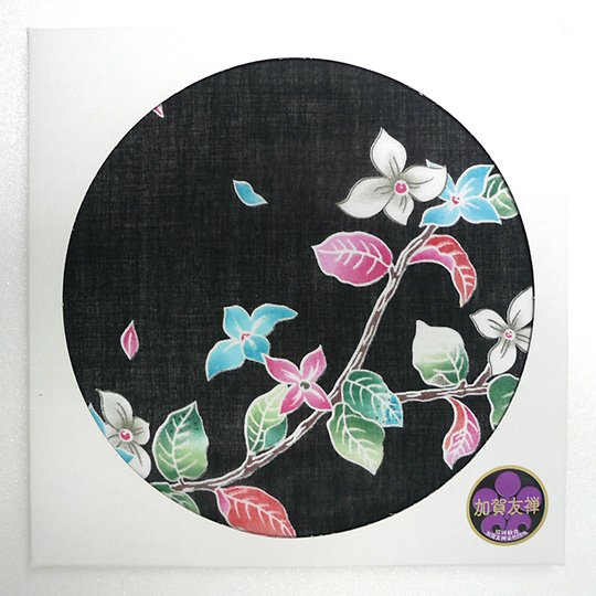 Kaga Yuzen Handkerchief Kousa Dogwood