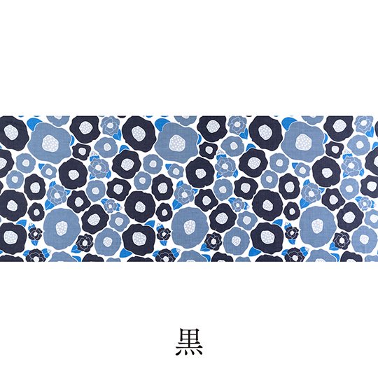 Tsubaki Series Yuzen Camellia Tenugui 4-Piece Set C