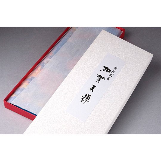 Kaga Yuzen Table Cloth (Iris)
