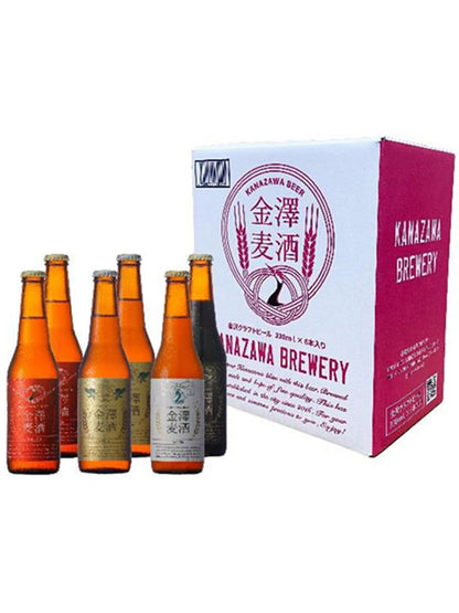 Kanazawa Beer 6-bottle set