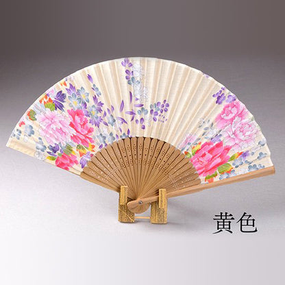 Kaga Yuzen Fan Peony